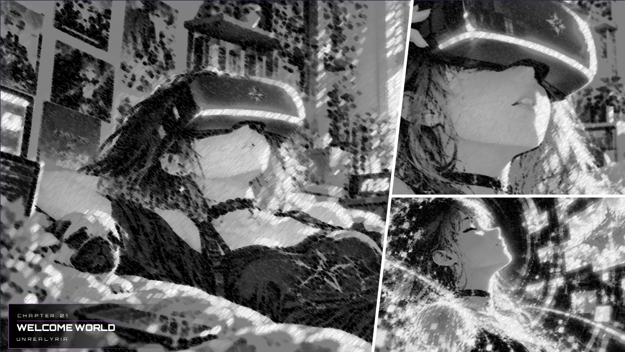 Welcome World — Black & White — Page 2