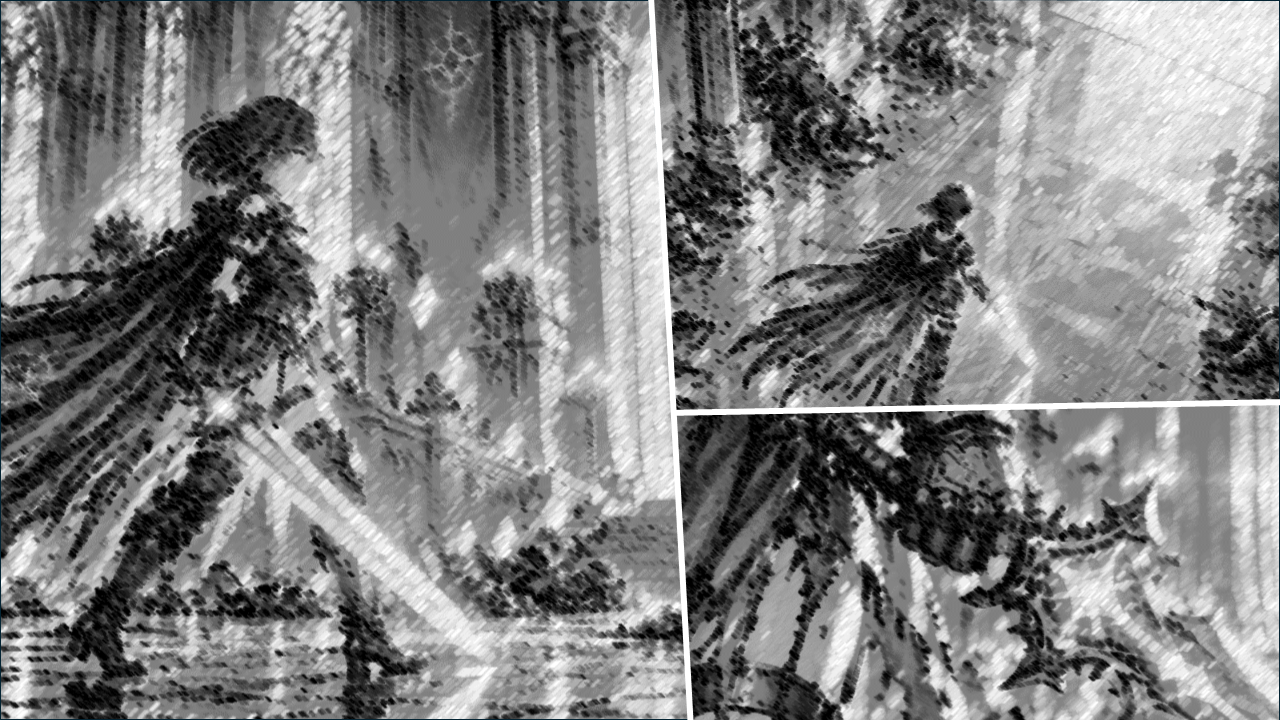 Luminous Sword — Black & White — Page 10