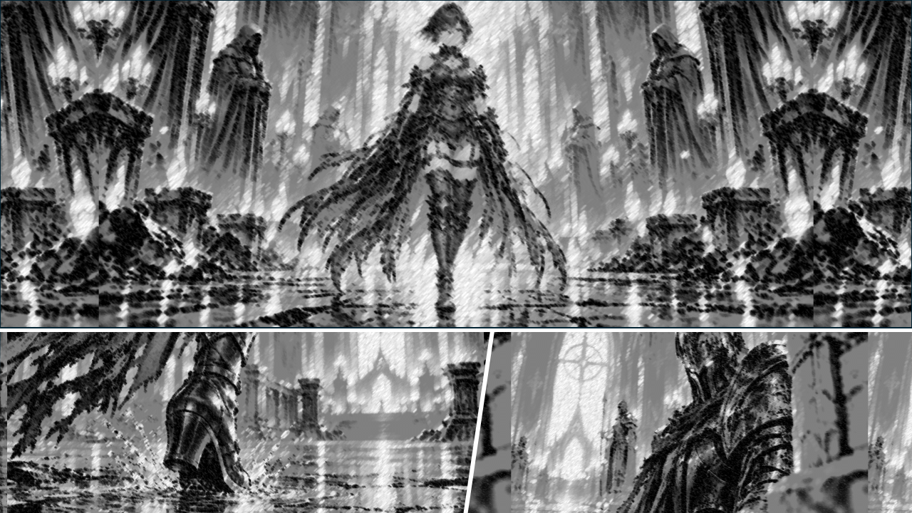 Luminous Sword — Black & White — Page 3