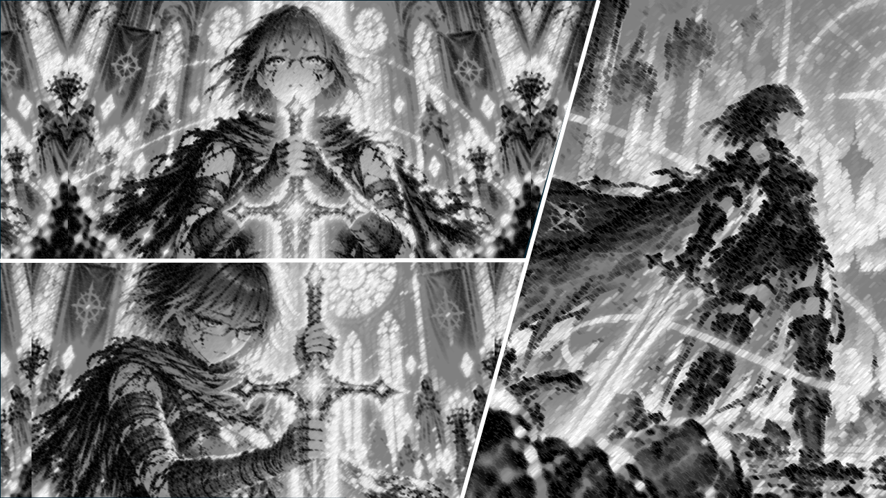 Luminous Sword — Black & White — Page 9